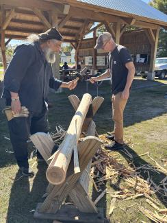 black ash pounding