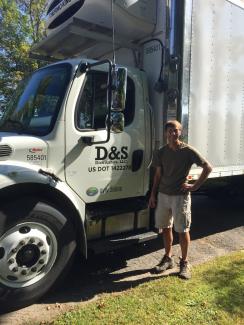 Don Maynard started a delivery service to help farmers get their wares to market in the 1990s. He has just sold his business, now named Farm Connex, to the Center for an Agricultural Economy in Hardwick, a nonprofit organization with a mission to support the local food system. Photo courtesy of Don Maynard
