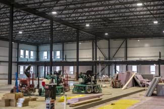 Food Hub interior, April 11, 2024